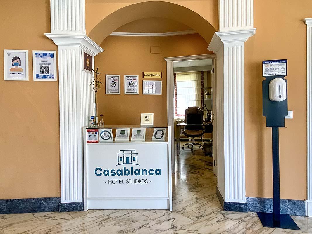 Casablanca Hotel Studios サンタ・マルタ・デ・トルメス エクステリア 写真